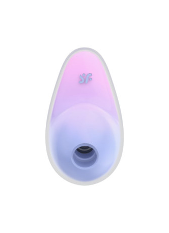 Stimulateur clitoridien par onde de pression sans contact et par vibration USB violet et rose, Pixie Dust Satisfyer - CC597836